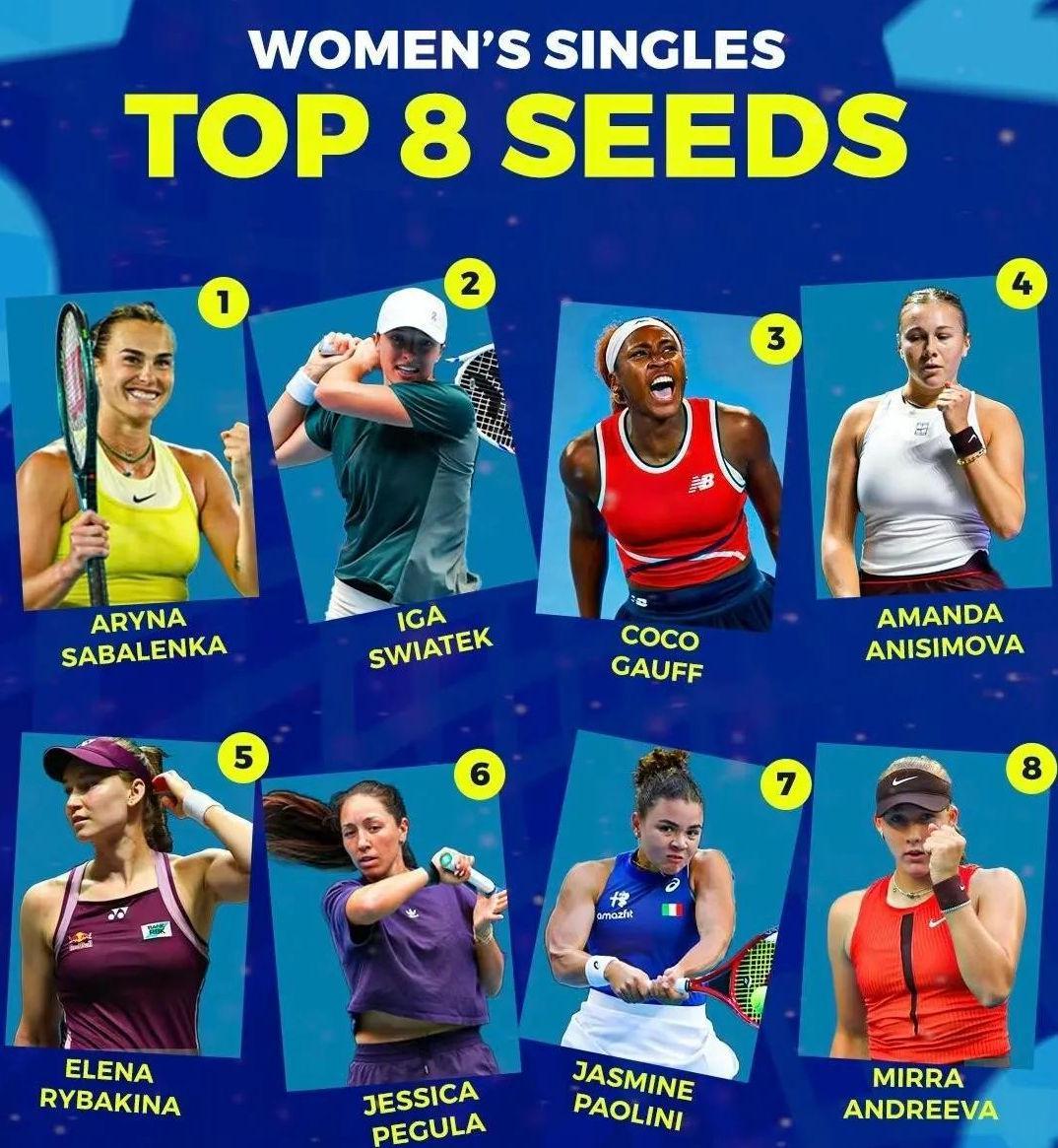 星空体育-澳网乱了：世界第8+第9+第10全出局 王欣瑜冲首个16强 附比赛时间